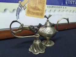 PİRİNÇ KANDİL VE MUM MAKASI