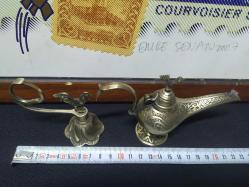 PİRİNÇ KANDİL VE MUM MAKASI