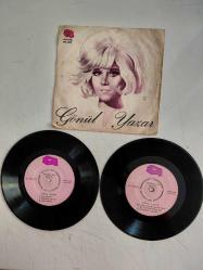 Gönül Yazar ‎– Aranjmanlar - Alaturkalar - 1971 Türkiye Basım 2xEP Plak-2.el