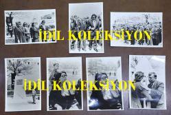 KLASİK TÜRK MÜZİĞİ SANATÇISI ve BESTECİ MÜNİR NURETTİN SELÇUK'UN BÜSTÜNÜN ve ADINA AÇILAN PARKIN AÇILIŞ TÖRENİNDEN ORİJİNAL 7'Lİ AJANS-BASIN FOTOĞRAFI SETİ - 18 x 12 cm EBADINDA - TÖRENDE OĞLU TİMUR SELÇUK, KIZI MERAL HANIM, TORUNU NÜKHET ve VASFİ RIZA ZOBU DA YER ALDILAR... NİSAN 1991