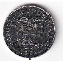 Ekvador 50 sucre, 1991