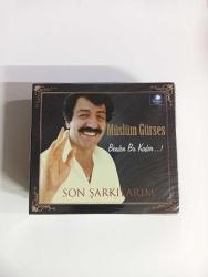 Müslüm gürses benden bu kadar son şarkılarım  albümü  orjinal  acılmamış ambalajında sıfır  koleksiyon müzik cd leri  YILMAZ VİDEO