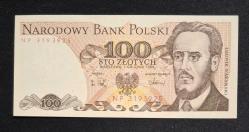 Polonya 100 Zloti 1988 ÇİL KAĞIT PARA