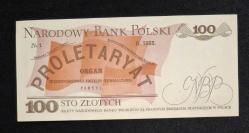 Polonya 100 Zloti 1988 ÇİL KAĞIT PARA