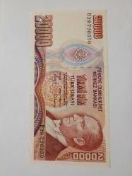 7.EMİSYON 20.000 TÜRK LİRASI SERİ B39 - ÇİL