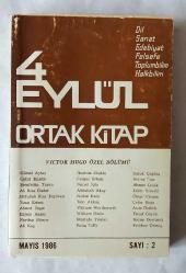 4 EYLÜL Ortak Kitap, Sayı: 2, Mayıs 1986 / Dil, Sanat, Edebiyat, Felsefe, Toplumbilim, Halkbilim