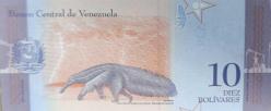 Venezuela, 10 Bolivar (2018)