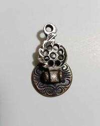 OSMANLI İMPARATORLUĞU DÖNEMİ HİCRİ 1340/1924 TARİHLİ HAKKAK YAPIMI GÜMÜŞ MÜHÜR