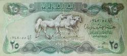 Irak, 25 Dinar (1982)