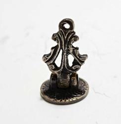 OSMANLI İMPARATORLUĞU DÖNEMİ HİCRİ 1327/1911 TARİHLİ HAKKAK YAPIMI GÜMÜŞ MÜHÜR