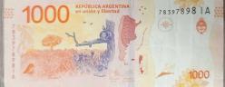 Arjantin, 1.000 Peso