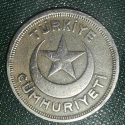 TÜRKİYE  1942   5  KURUŞ