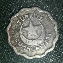 TÜRKİYE  1942    1  KURUŞ