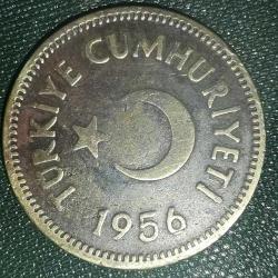TÜRKİYE  1956    25  KURUŞ