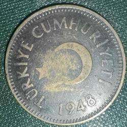 TÜRKİYE  1948    25  KURUŞ