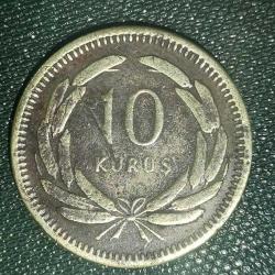 TÜRKİYE  1955    10  KURUŞ