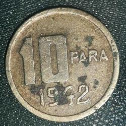 TÜRKİYE  1942   10 PARA