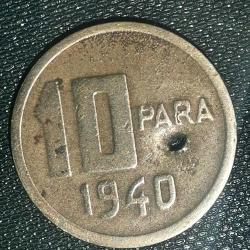TÜRKİYE  1940   10 PARA