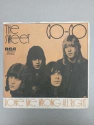 THE SWEET - CO - CO - DONE ME WRONG ALL RIGHT - 45'LİK - PLAK