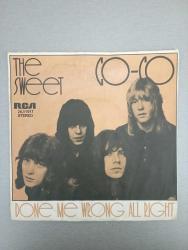 THE SWEET - CO - CO - DONE ME WRONG ALL RIGHT - 45'LİK - PLAK