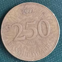 LÜBNAN  2009     250  LİVRES