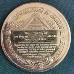 MAYA TAKVİMİ  MADALYON