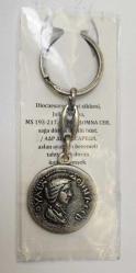 ANTİK ROMA ŞEHİR SİKKESİ TEMALI METAL ANAHTARLIK KİLİKYA.