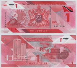 Trinidad & Tobago 2020 Yılı 1 Dolar Polimer ÇİL