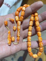 1940 plaka objeden  Fransız galalit tespih