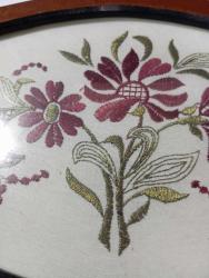 Vintage ahşap üzeri pirinç kulplu iç kısım örme üzeri cam tepsi. İyi durumda 35x20 cm  Koleksiyon Dekorluk kullanımlık  #tdkoleksiyontepsi