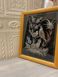 gümüş el işlemesi tablo