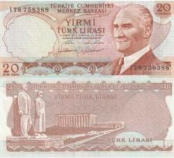 20 TL 6.Emisyon 5 adet