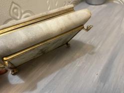 aslan ayak mermer kutu