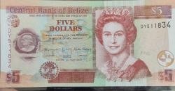BELİZE 5 DOLAR 2020 ÇİL