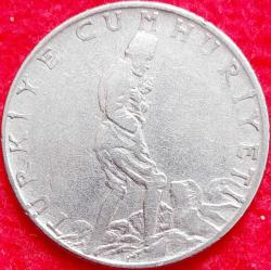 2½ LİRA, 1962 ÇÇT+ (Ters)