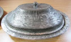 AnTiKa BOSNA İşi OSMANLI BAKIR KaPaKLı SAHAN.LAR.....Çift