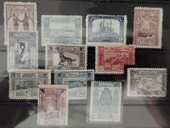 LOT.19 » 1922 Cenova damgasız şarniyerli tam seri İsfila 2024 katalog değeri 35000 tl