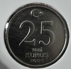 25 YENİ KURUŞ 2005