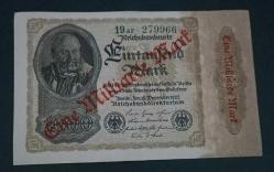 Almanya 1922 1 Milyon Mark Sürşarjlı Çil altı