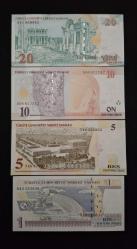 8. Emisyon 1-5-10-20 YTL ÇÇT+ ÇA MİNİ SET (A SERİSİ)