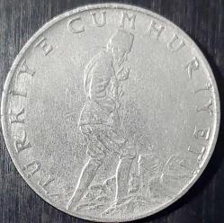2½ LİRA, 1967 ÇÇT+ (Düz)