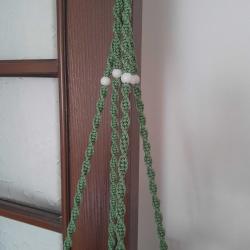 Makrome Örgü Saksılık