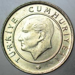 TÜRKİYE CUMHURİYETİ 25 KURUŞ 2014 ÇİLALTI.