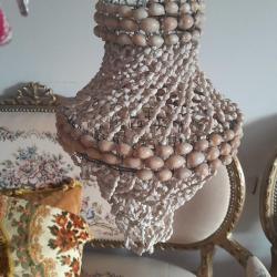 Midye Kabuğu Örme Dekor