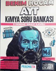 BENİM HOCAM, AYT KİMYA SORU BANKASI 5 Deneme Sınavı İlaveli