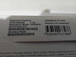 Seagate Expansion 3TB Taşınabilir USB HDD (Yeni ayarında , kutusunda, İkinci El)