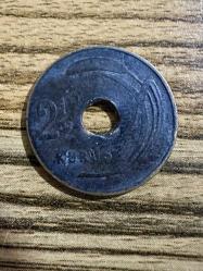 1948 TC 2 1/2 kuruş madeni para Temiz