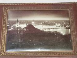 19696-İSTANBUL SİYAH/BEYAZ FOTOĞRAF KAPAKLI ALBÜM