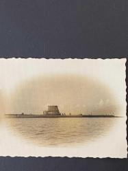 HURDAYA AYRILAN PİRİREİS DENİZALTISI 1964 TARİHLİ FOTOĞRAF