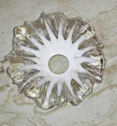 19715-BEYAZ RENK MARULLU AVİZE CAMI